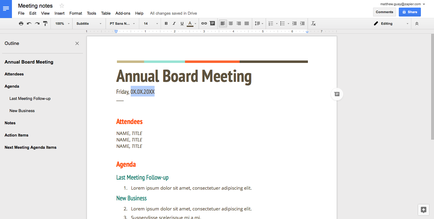 Google Docs Templates By GN 4.0 Download